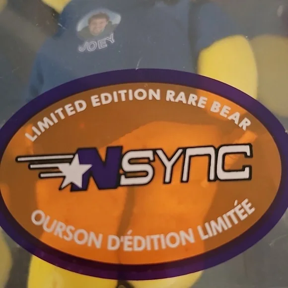 NSYNC On Stage Limited Edition Bear Joey Fatone - Picture 3 of 5